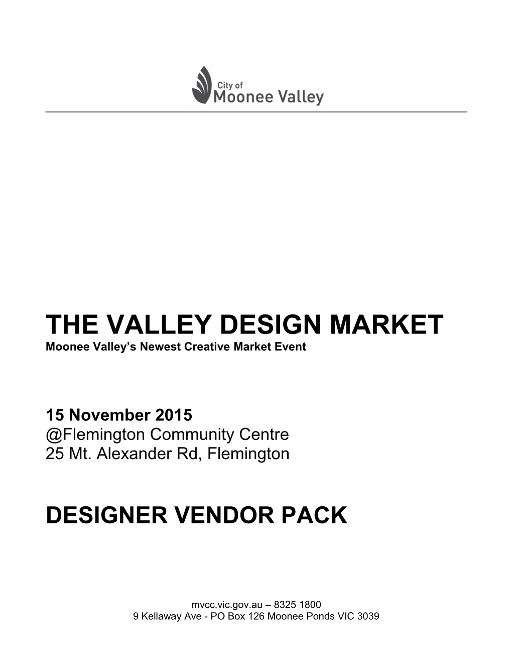 The Valley Design Market