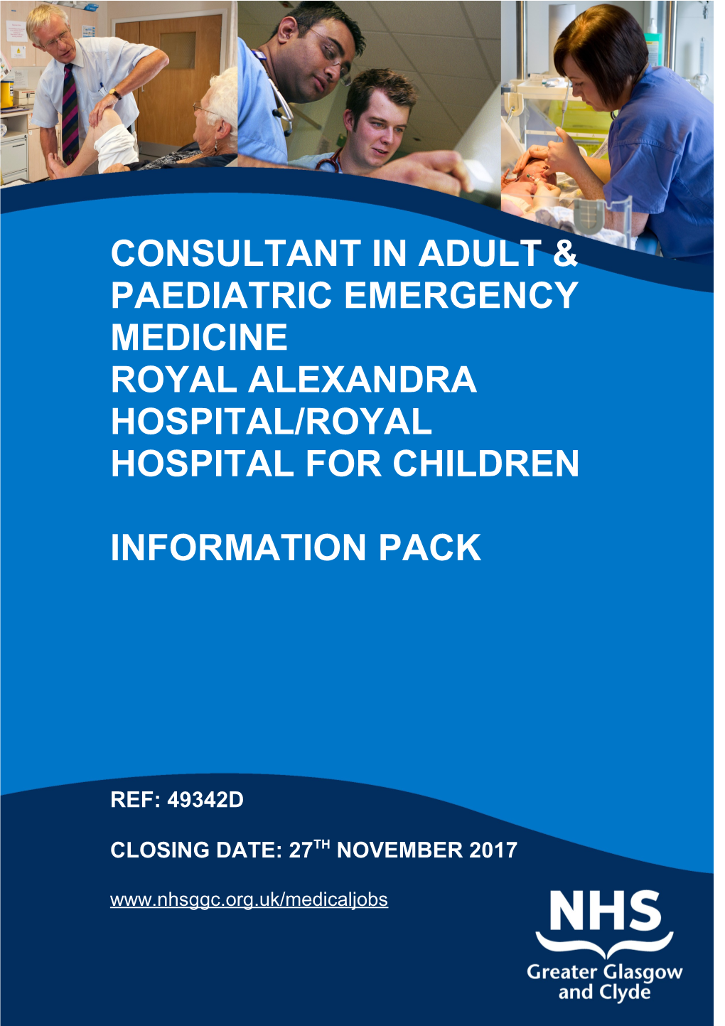 CONSULTANT in ADULT & Paediatric Emergency Medicine