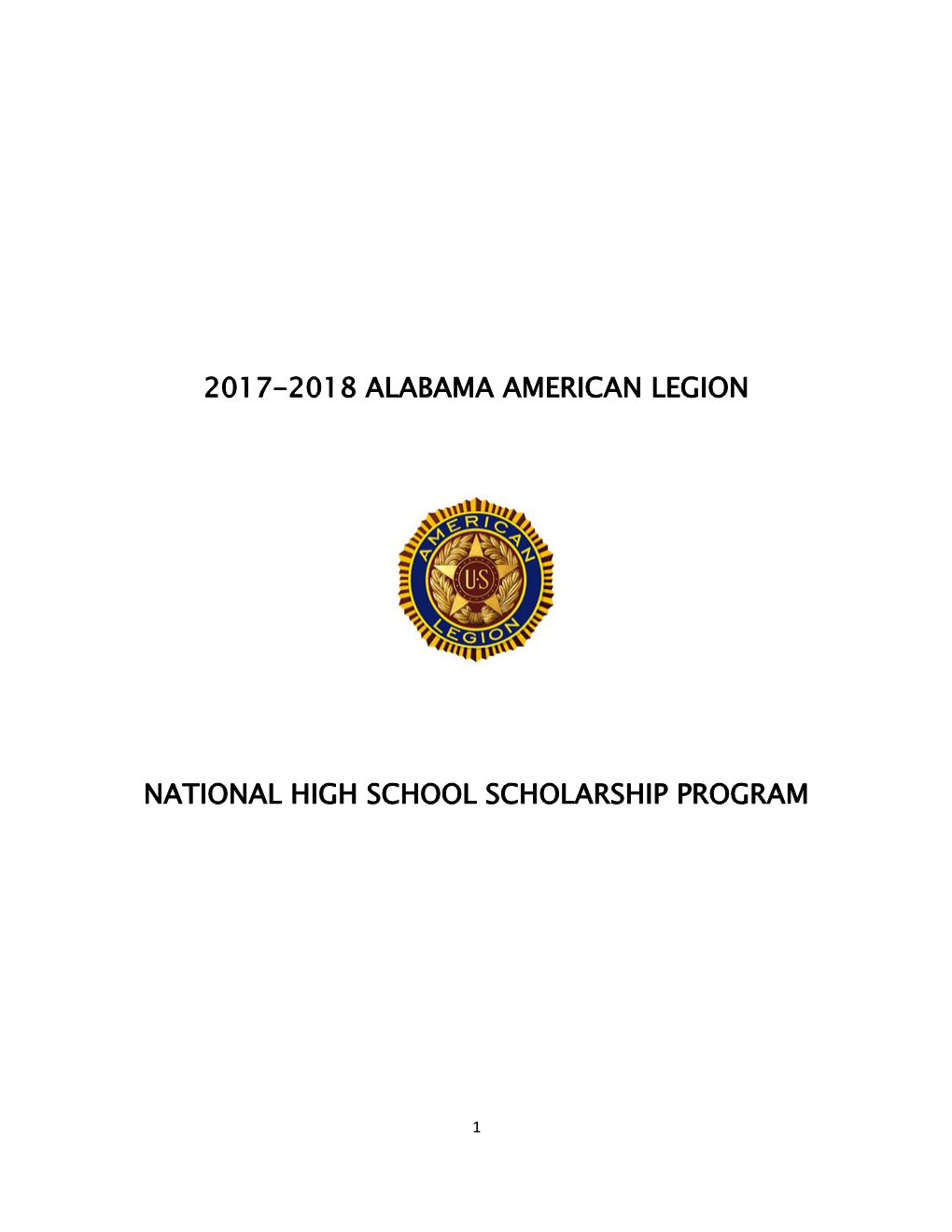 National High School Scholarship Program