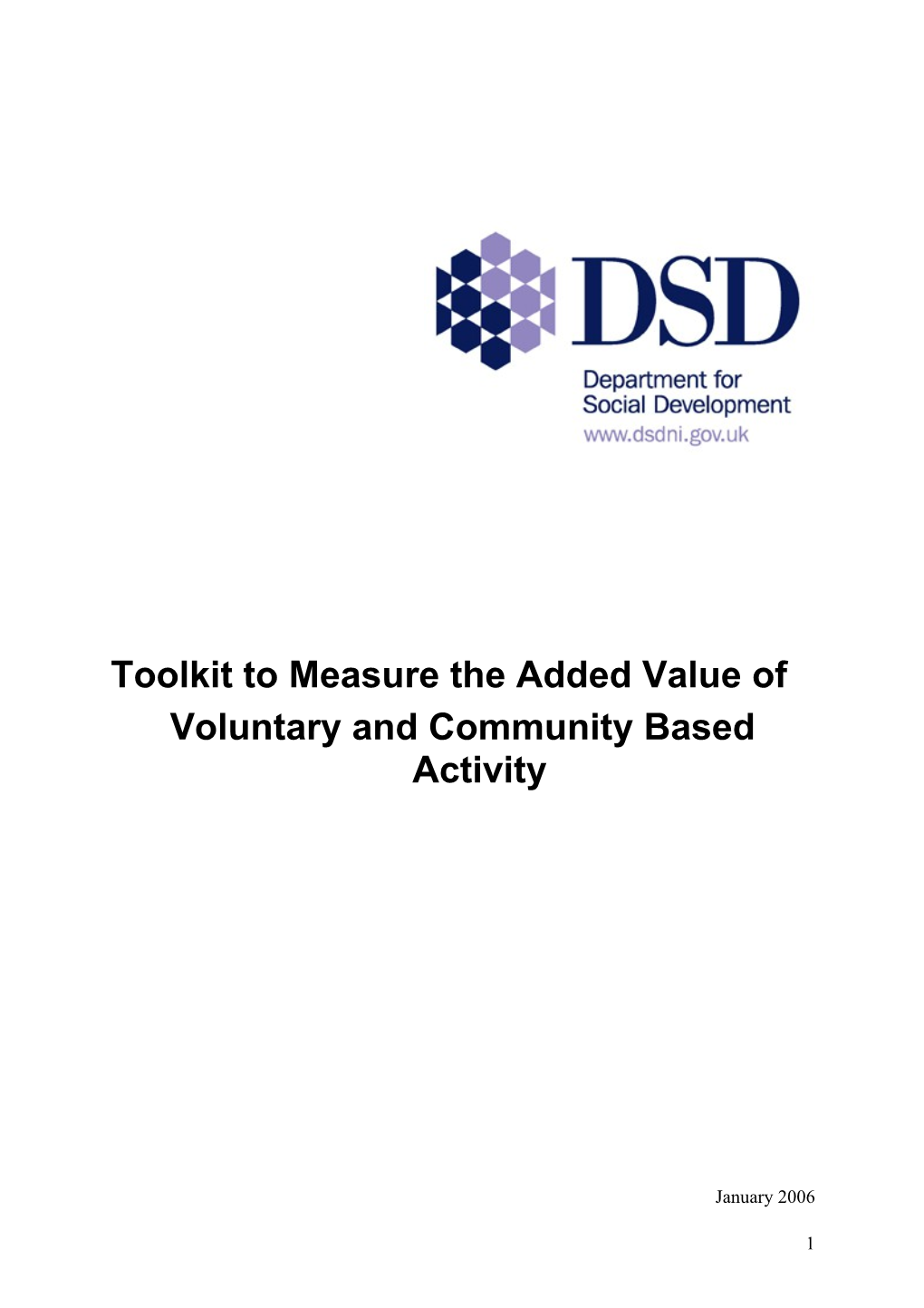 Toolkit to Measure the Added Value Of