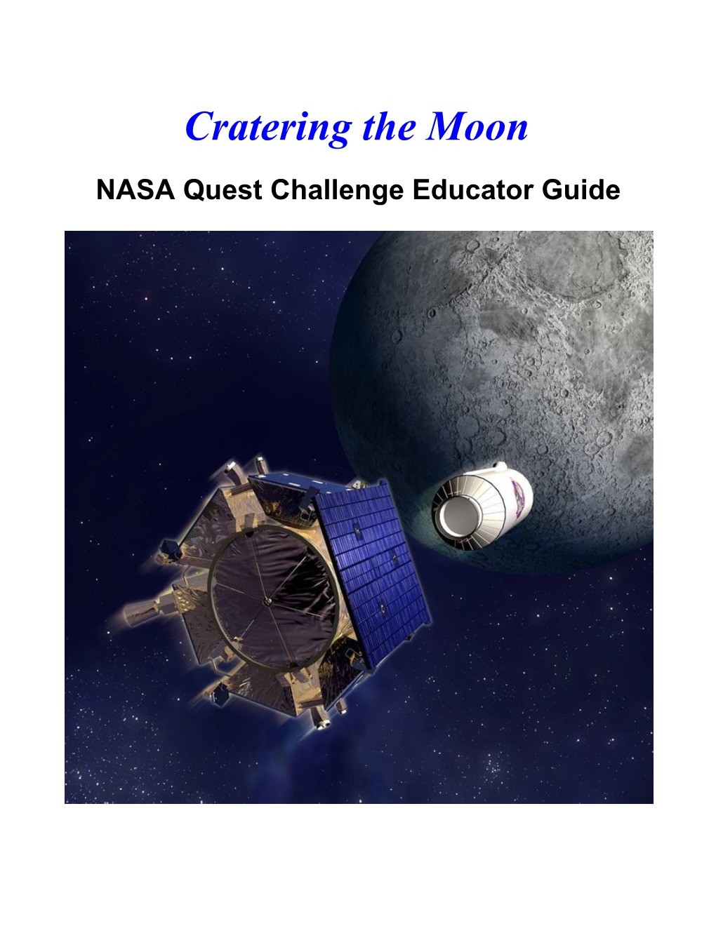 Cratering the Moon