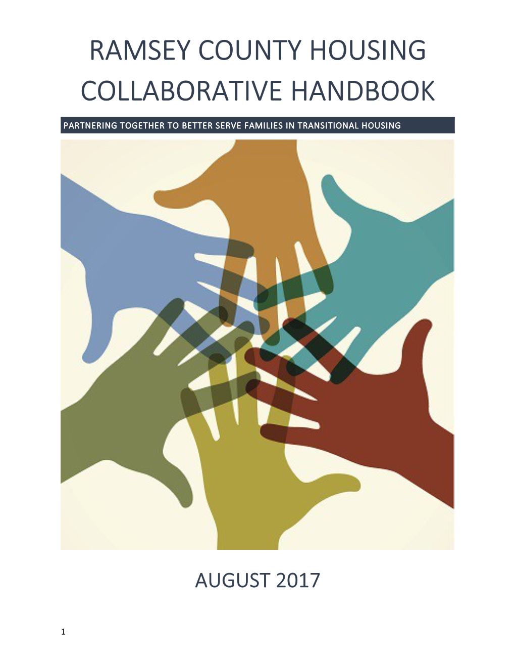 Ramsey County Housing Collaborative Handbook