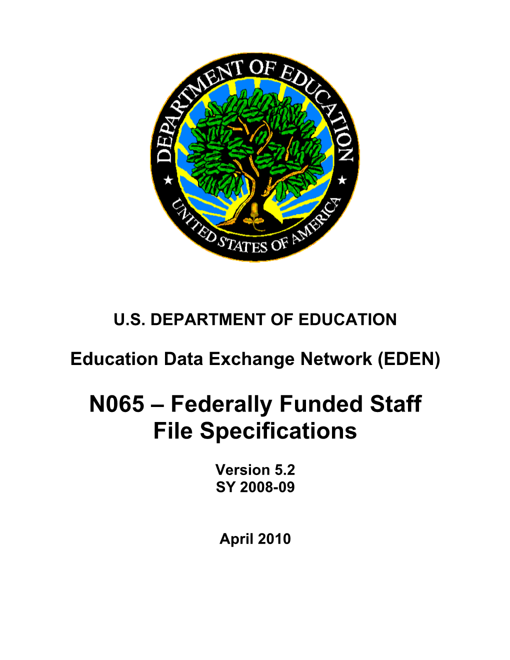 N065-Federally Funded Staff File Specifications (MS Word)