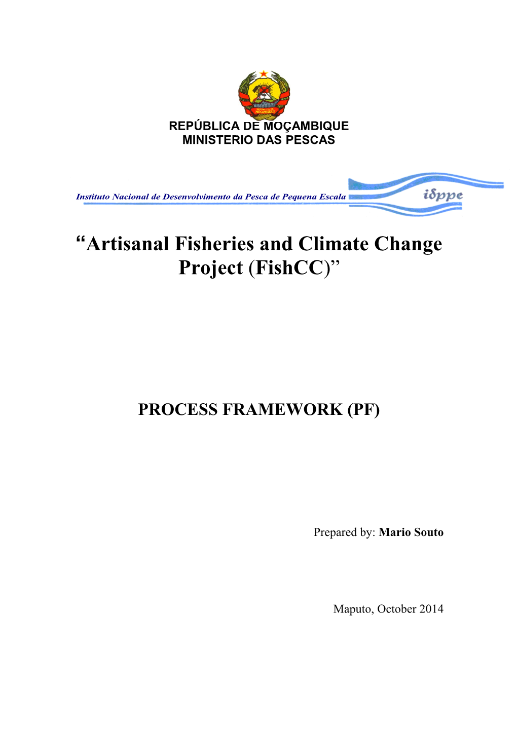 Artisanal Fisheries and Climate Change Project (Fishcc )