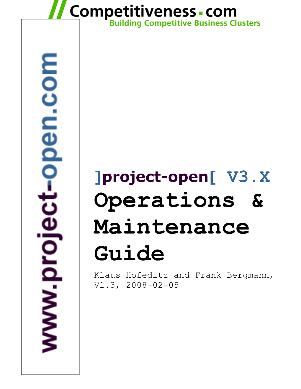PO Operations & Maintenance Guide