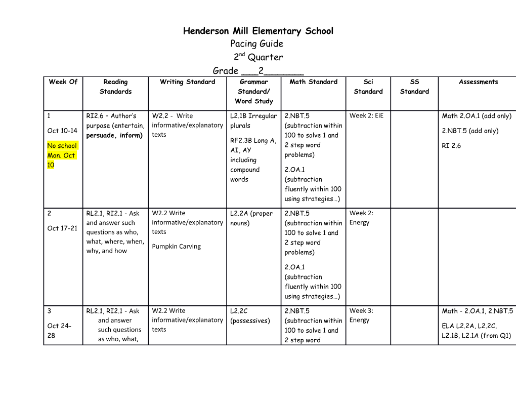 Henderson Mill Elementary School