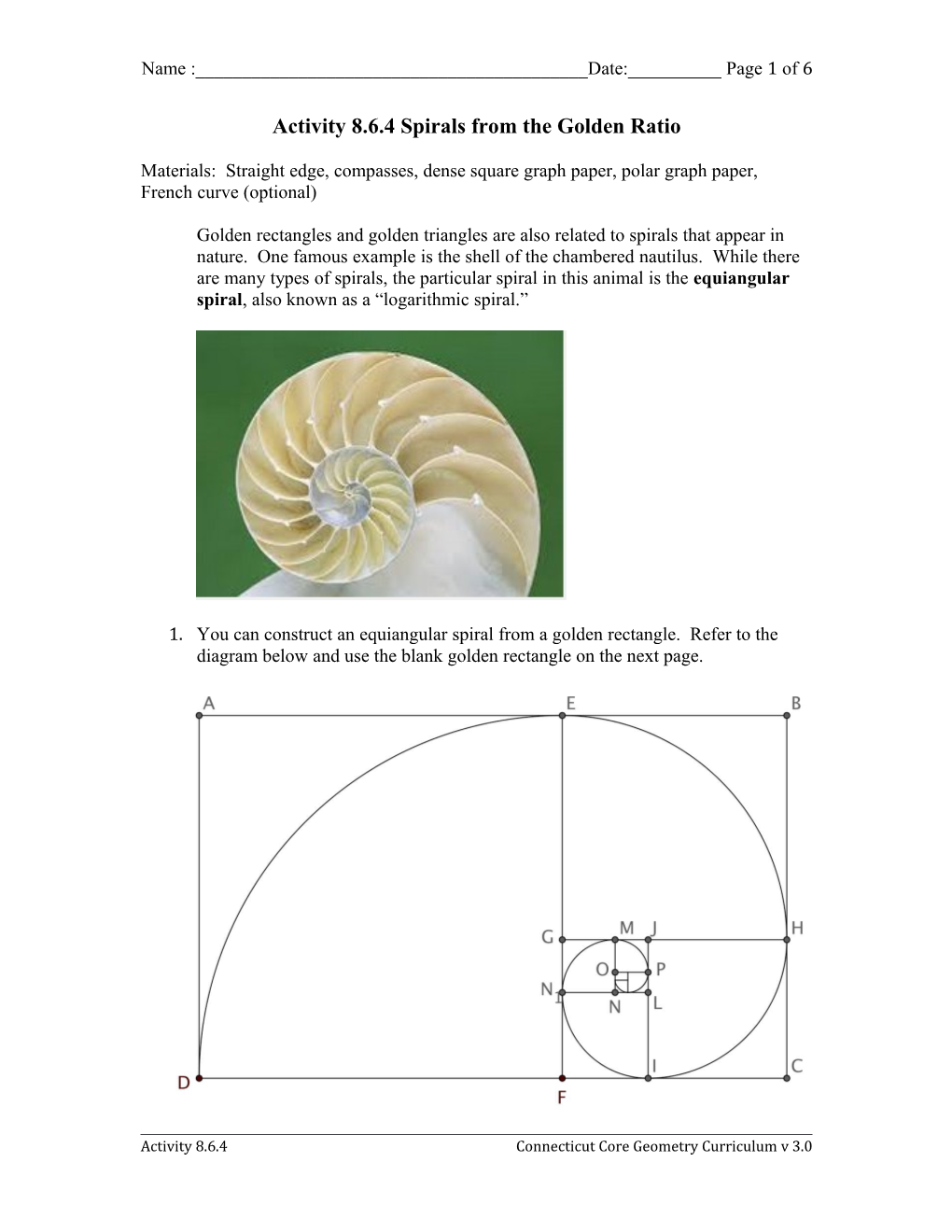 Activity 8.6.4Spirals from the Golden Ratio