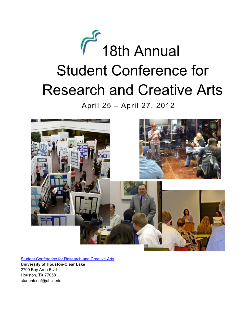 18Th Annualstudent Conference for Research and Creative Arts