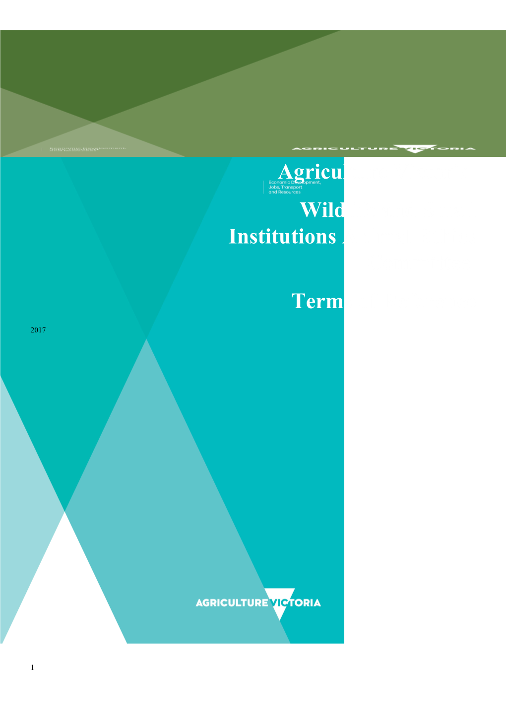 Wildlife and Small Institutions Animal Ethics Committee