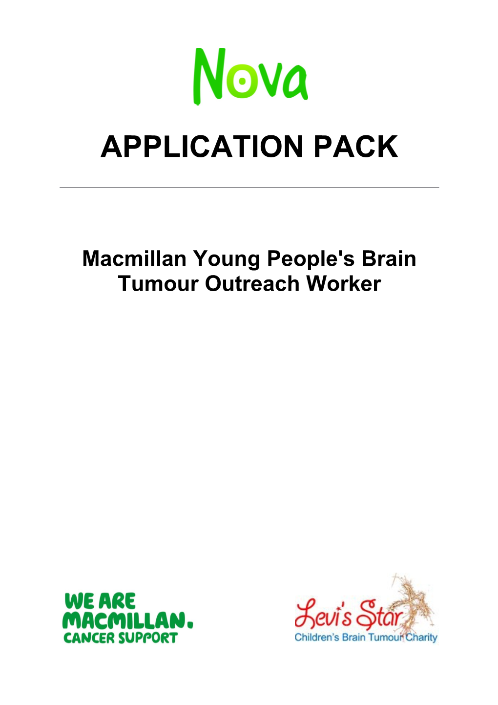 Macmillan Young People's Brain Tumour Outreach Worker