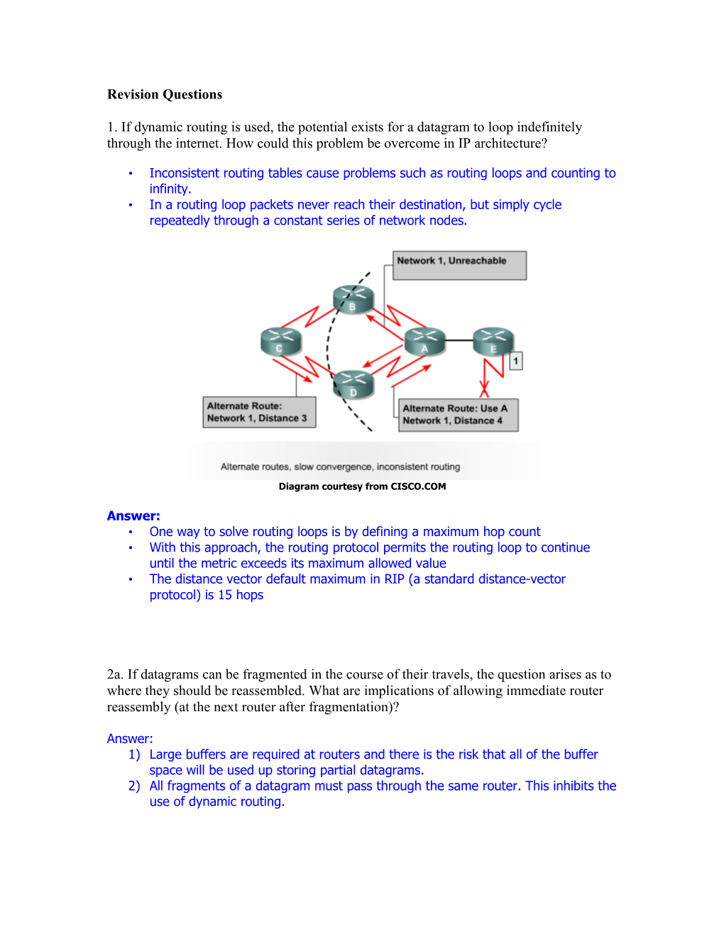 Revision Questions