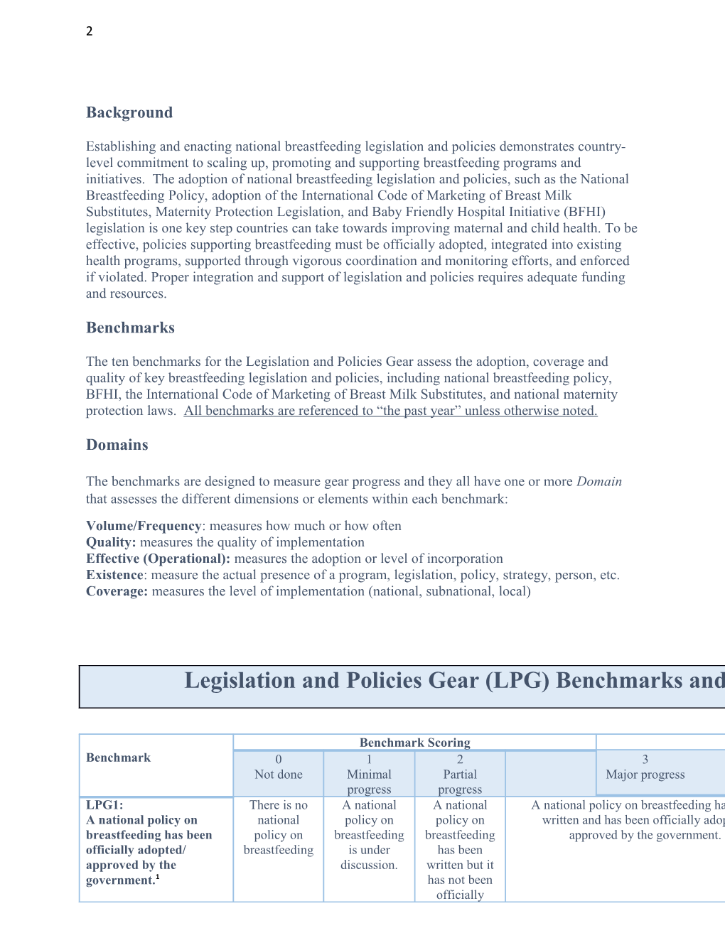Legislation and Policies Gear