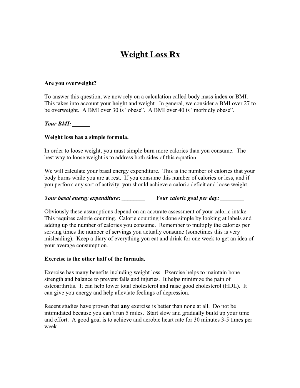 Weight Loss Rx