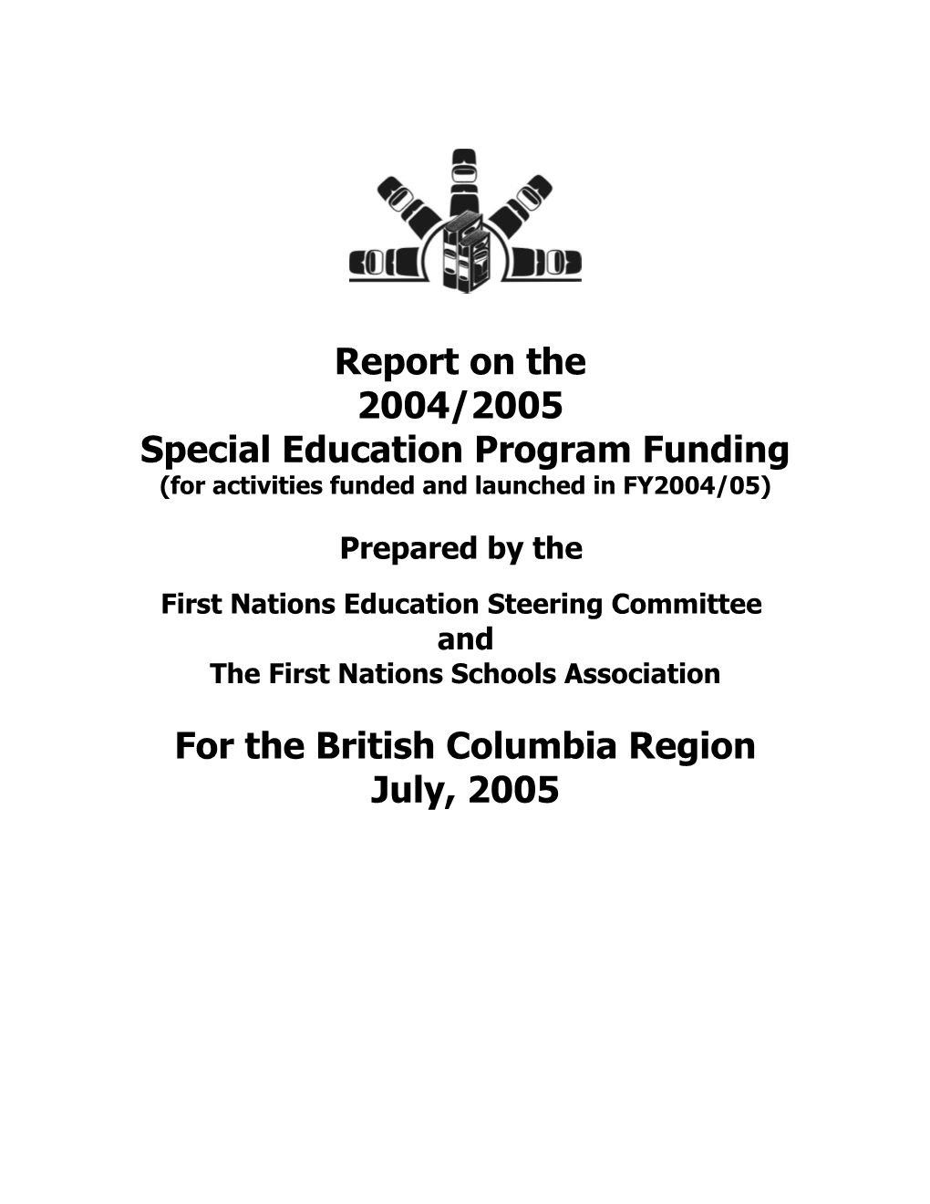 Special Education Program Funding