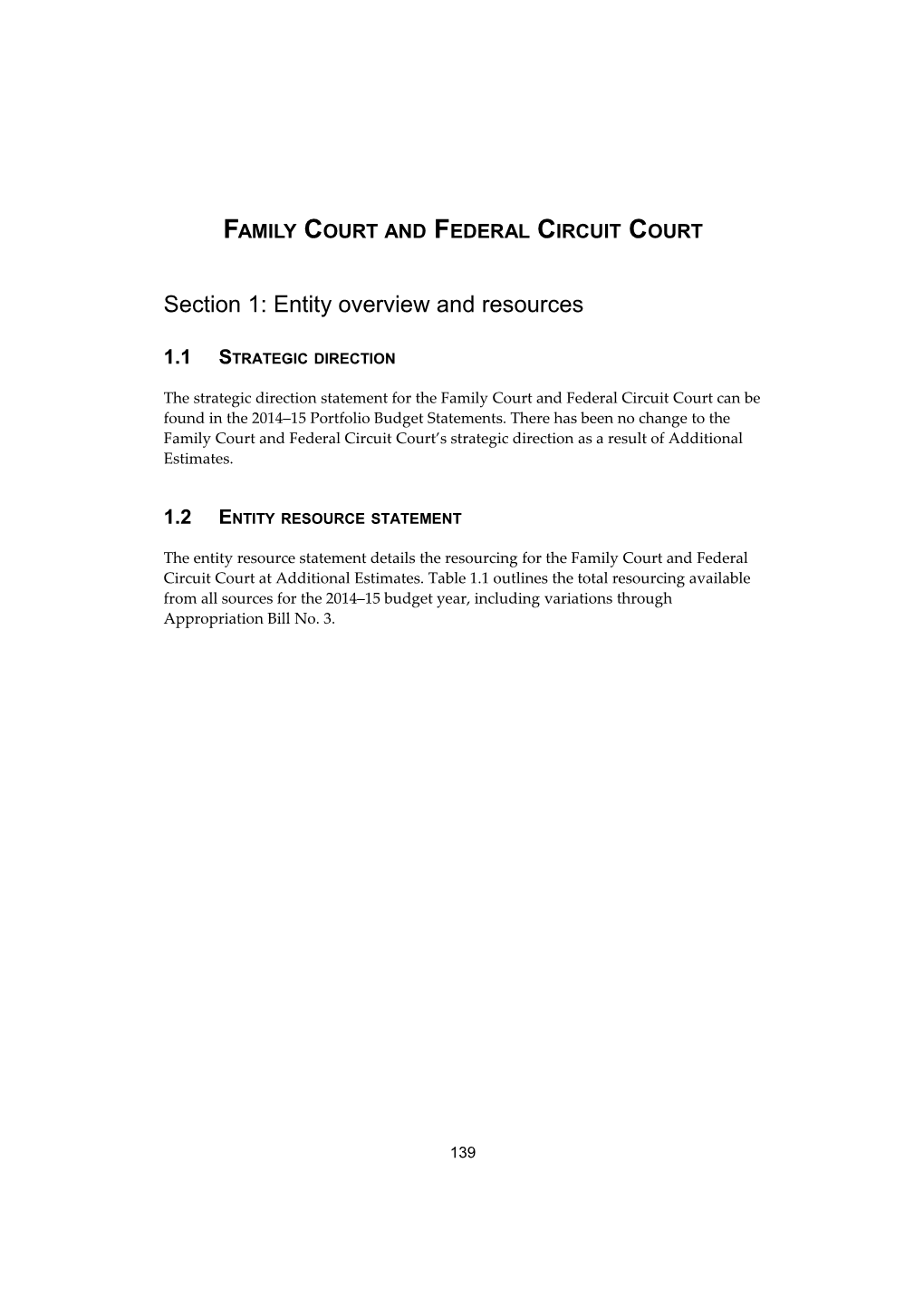 2014-15 Paes Family Court and Federal Circuit Court