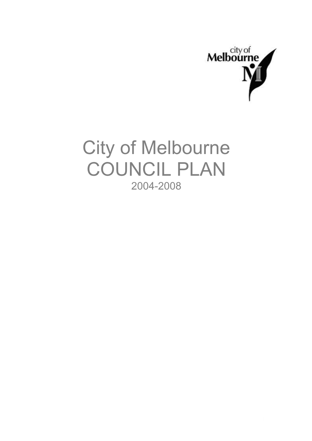 City of Melbournecouncil PLAN