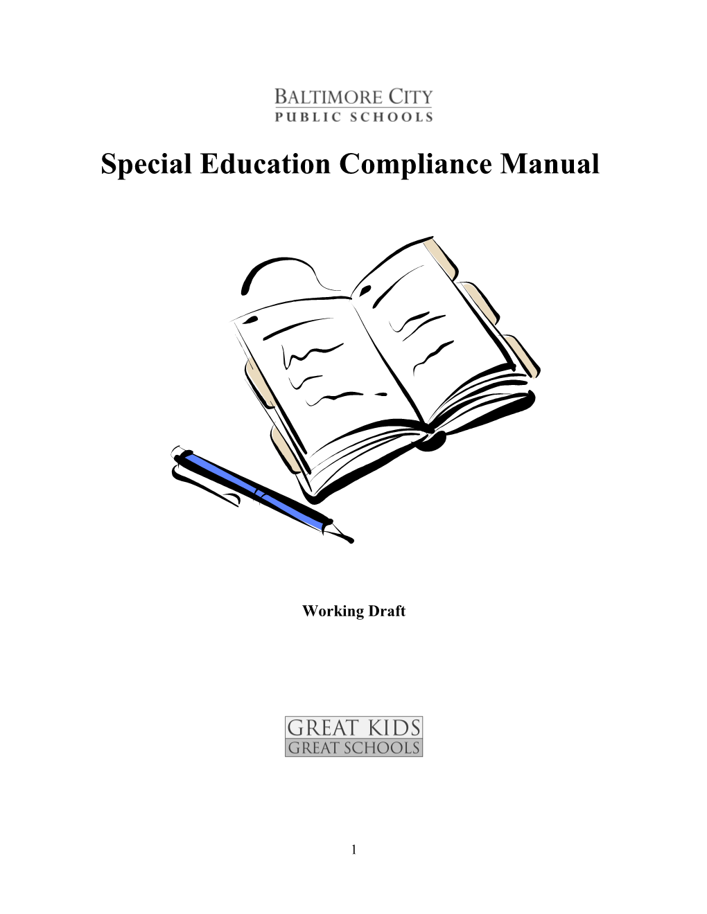 Special Education Compliance Manual