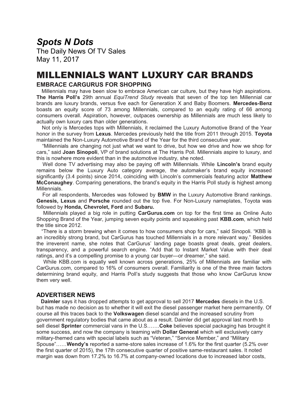 Millennials Want Luxury Car Brands