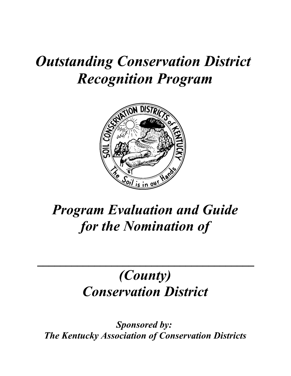 Outstanding Conservation District