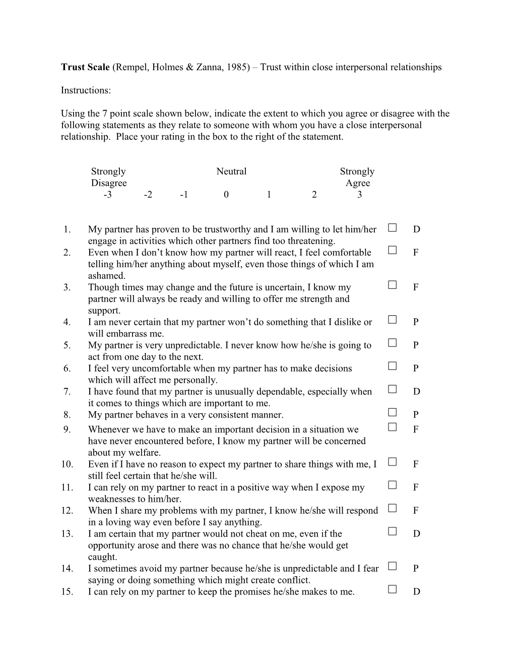 Aggression Questionnaire (Buss & Perry, 1992)