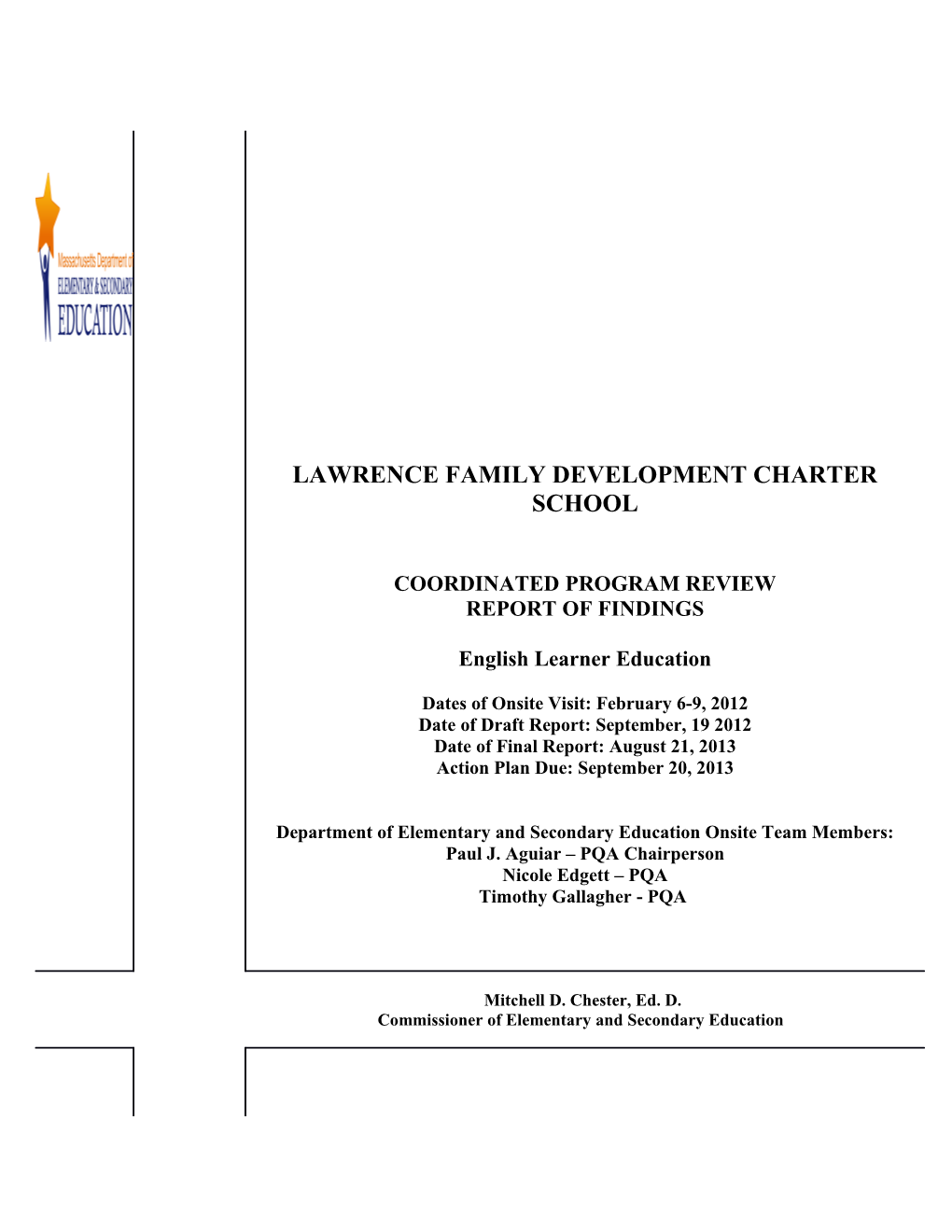 Lawrence Fam. Dev. Charter CPR