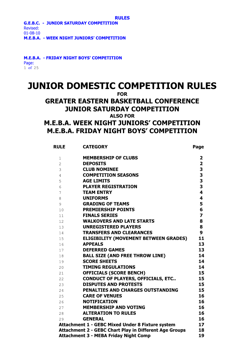 Greater Eastern Basketball League