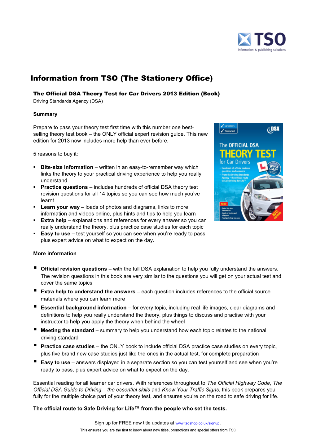 Bite-Size Information Written in an Easy-To-Remember Way Which Links the Theory to Your