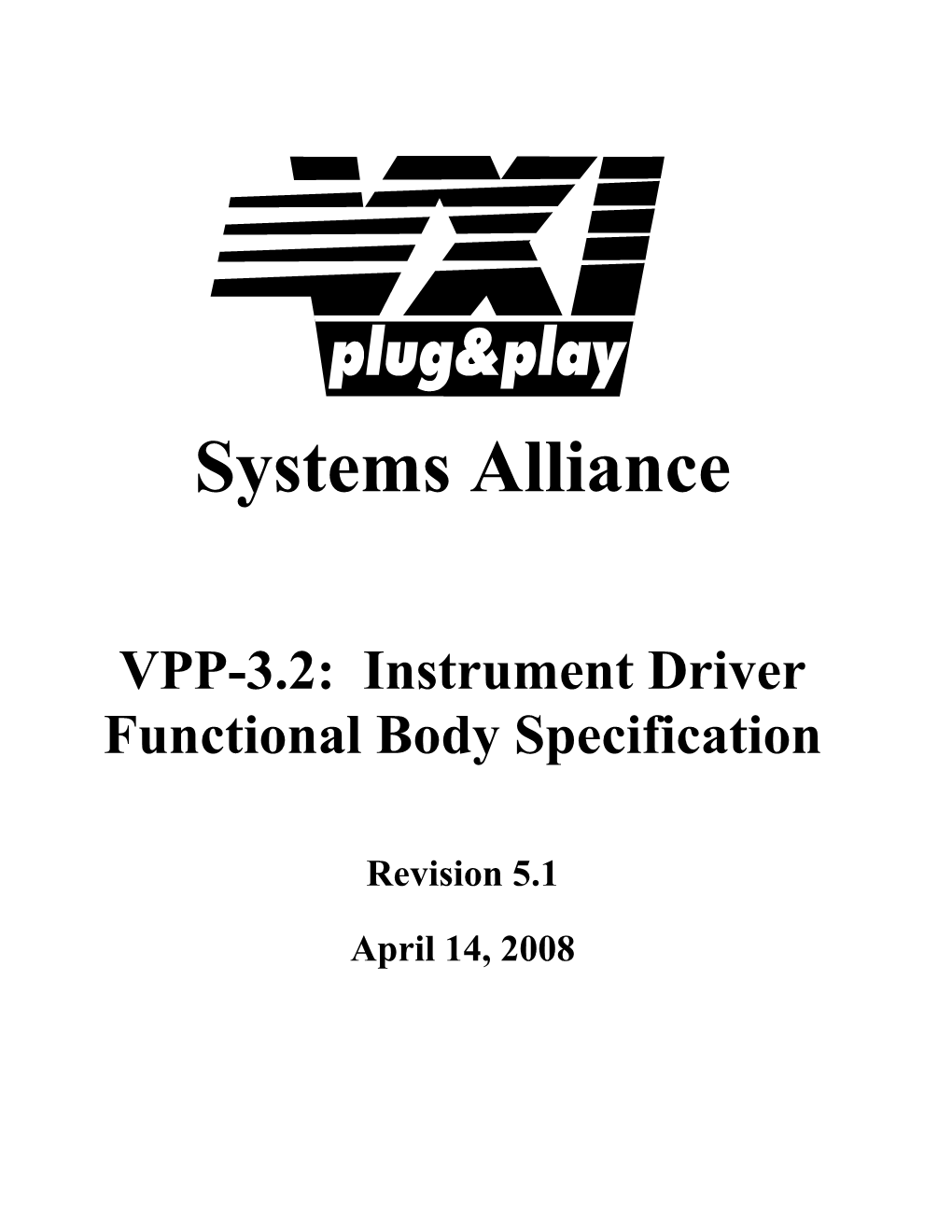VPP-3.2: Instrument Driver Functional Body Specification