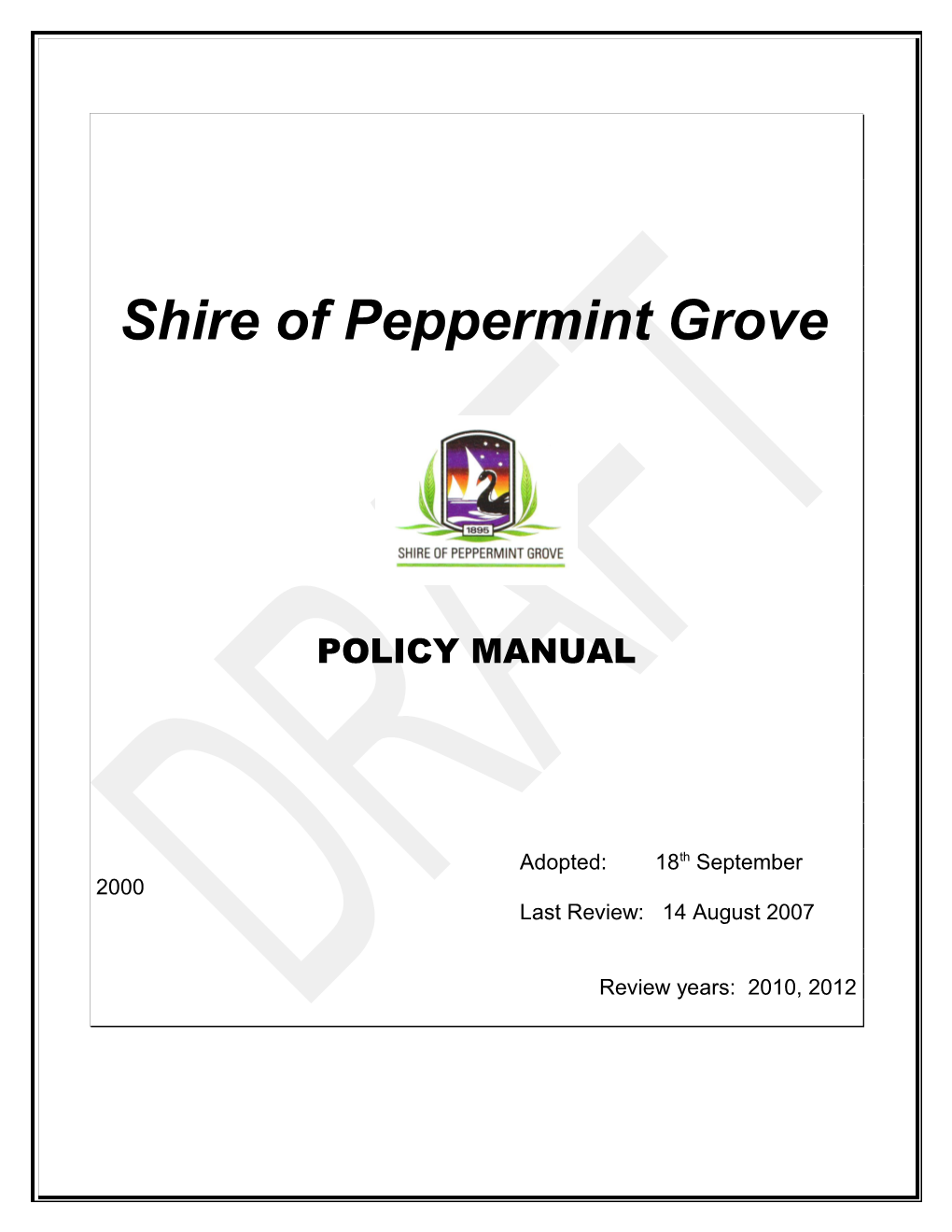 Shire of Peppermint Grove