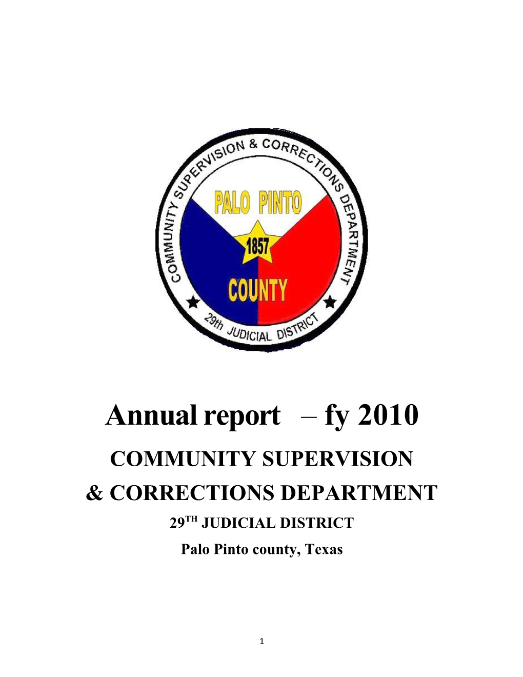 Annual Report Fy 2010