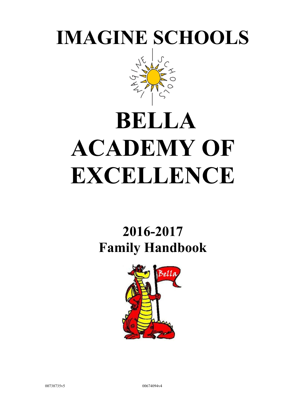 Bella Proposed 2016-2017 Handbook (00738735-5)