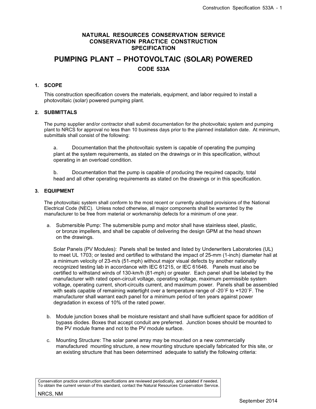 Pumpingplant Photovoltaic(Solar)Powered