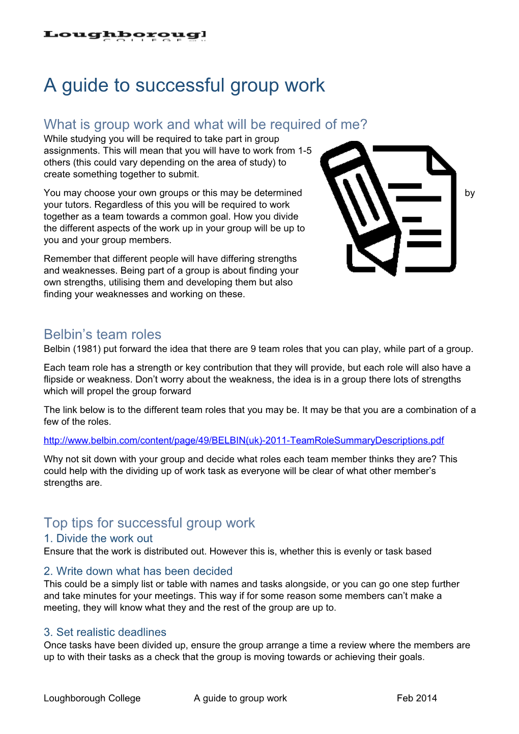 What Is Group Work and What Will Be Required of Me?