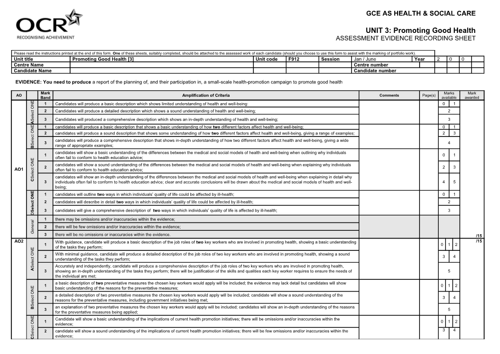 Please Read the Instructions Printed at the End of This Form