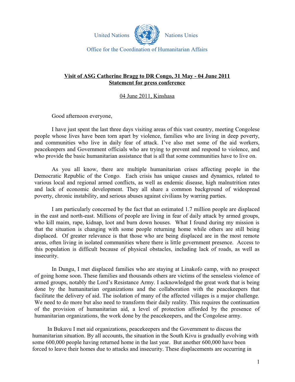 Asg Bragg Statement Dr Congo Press Conf 4Jun2011 (English)