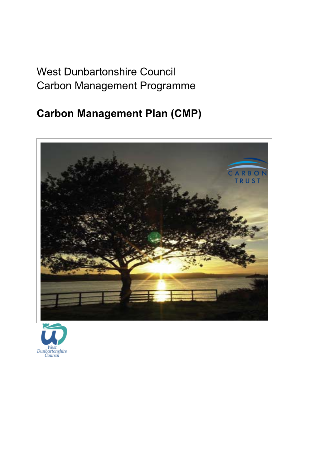 Carbon Management Planworking With