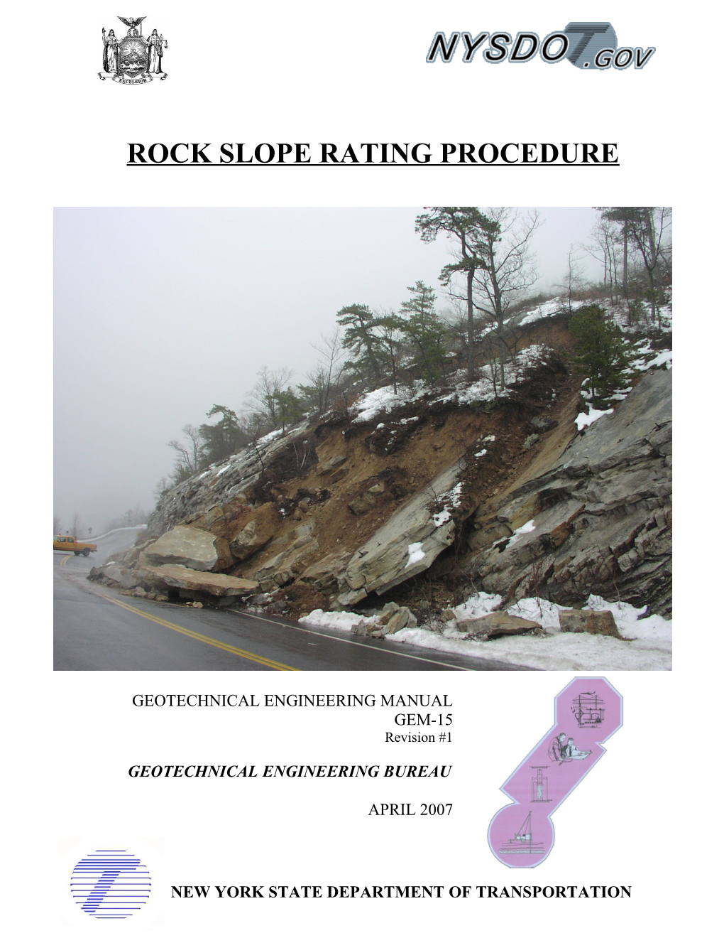 Rock Slope Rating Procedure