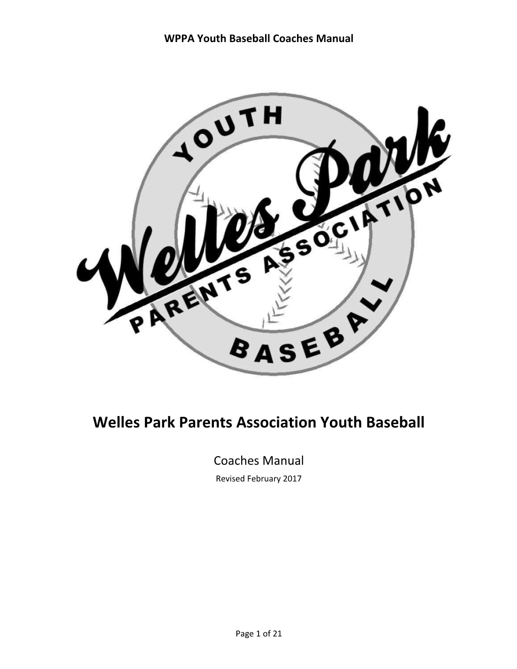 Welles Park Parents Association