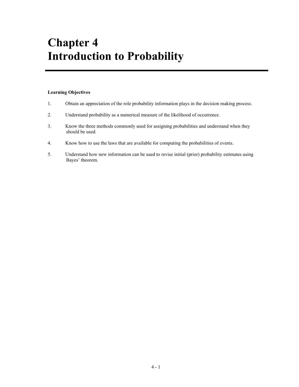 Introduction to Probability