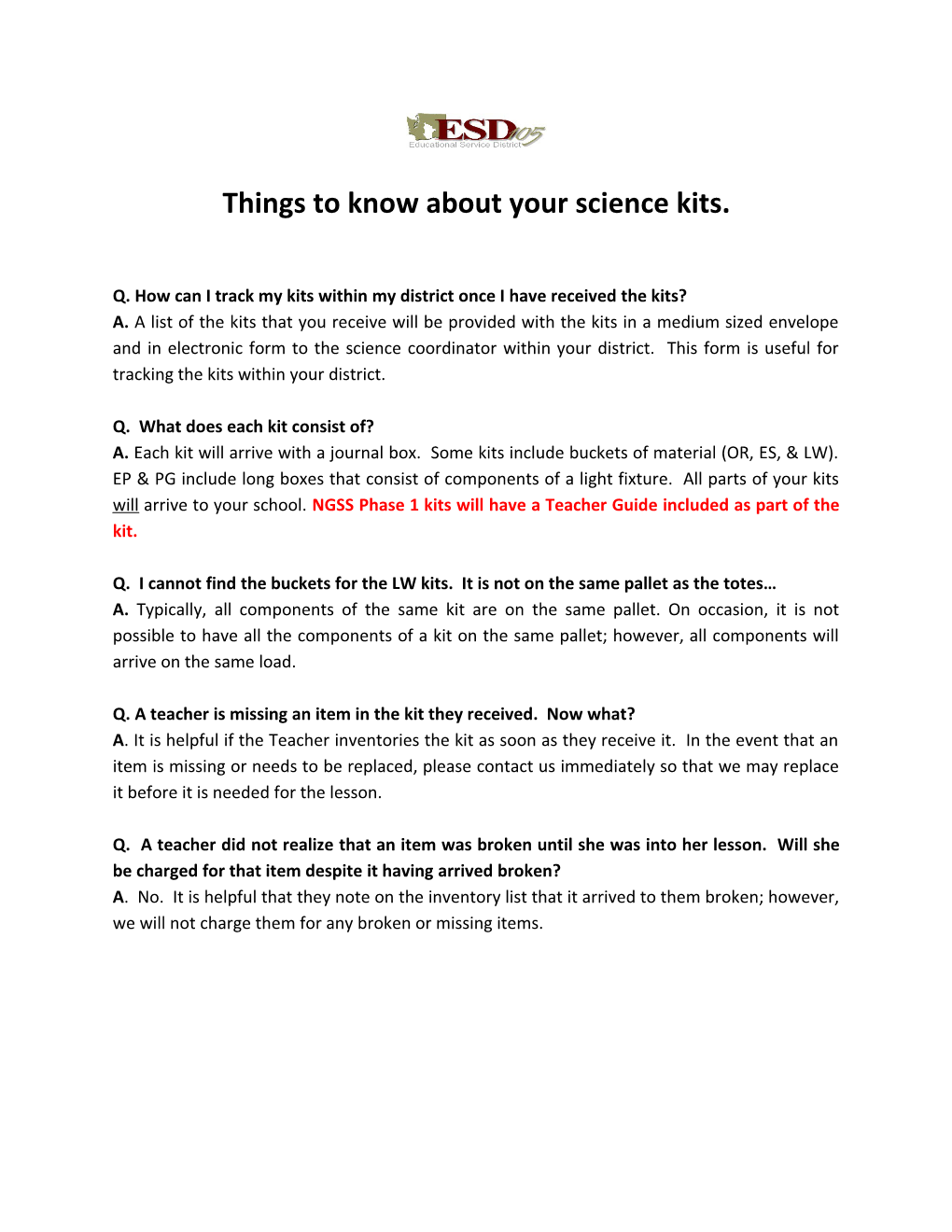 Things to Know About Your Science Kits