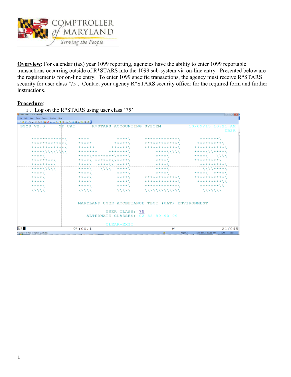 Overview: for Calendar (Tax) Year 1099 Reporting, Agencies Have the Ability to Enter 1099