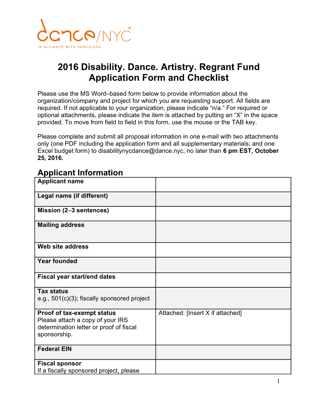 2016 Disability.Dance.Artistry.Regrant Fund