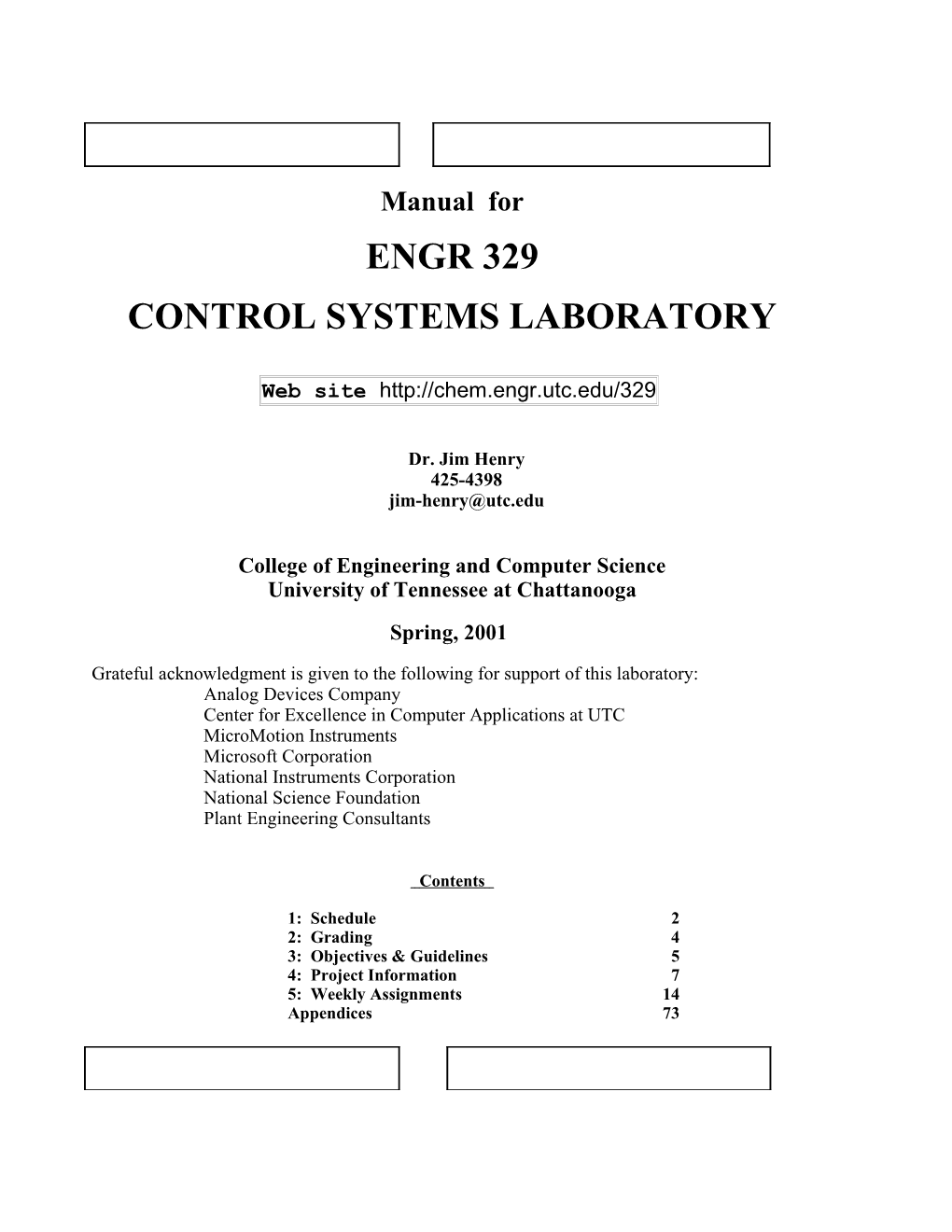 ENGR 329 Lab Manual