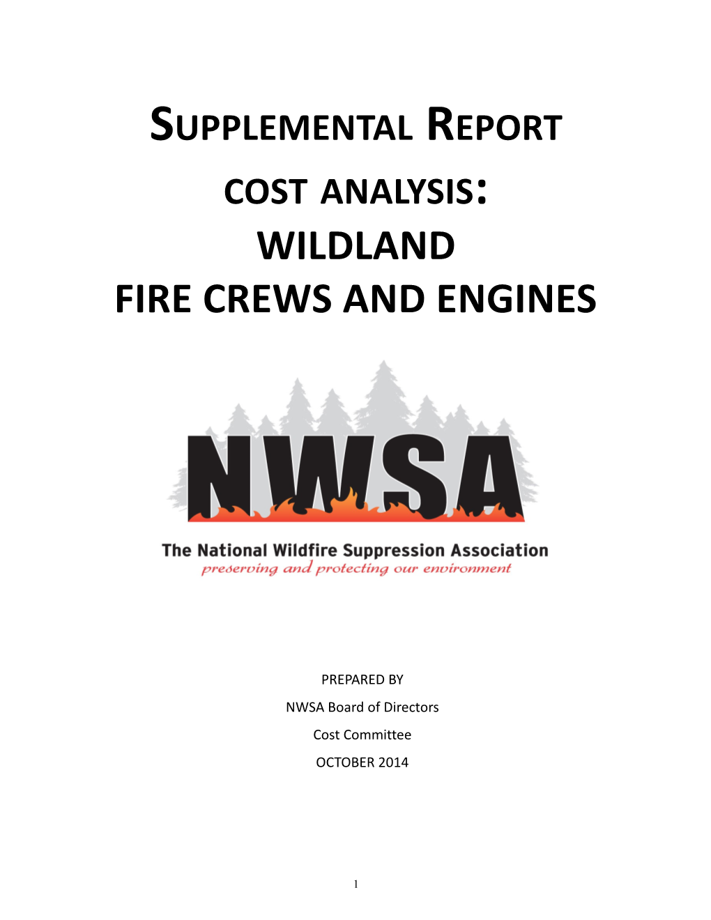 Supplemental Report