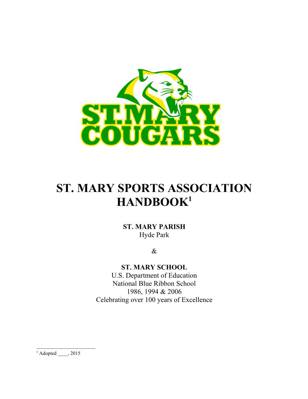 St. Mary Sports Association