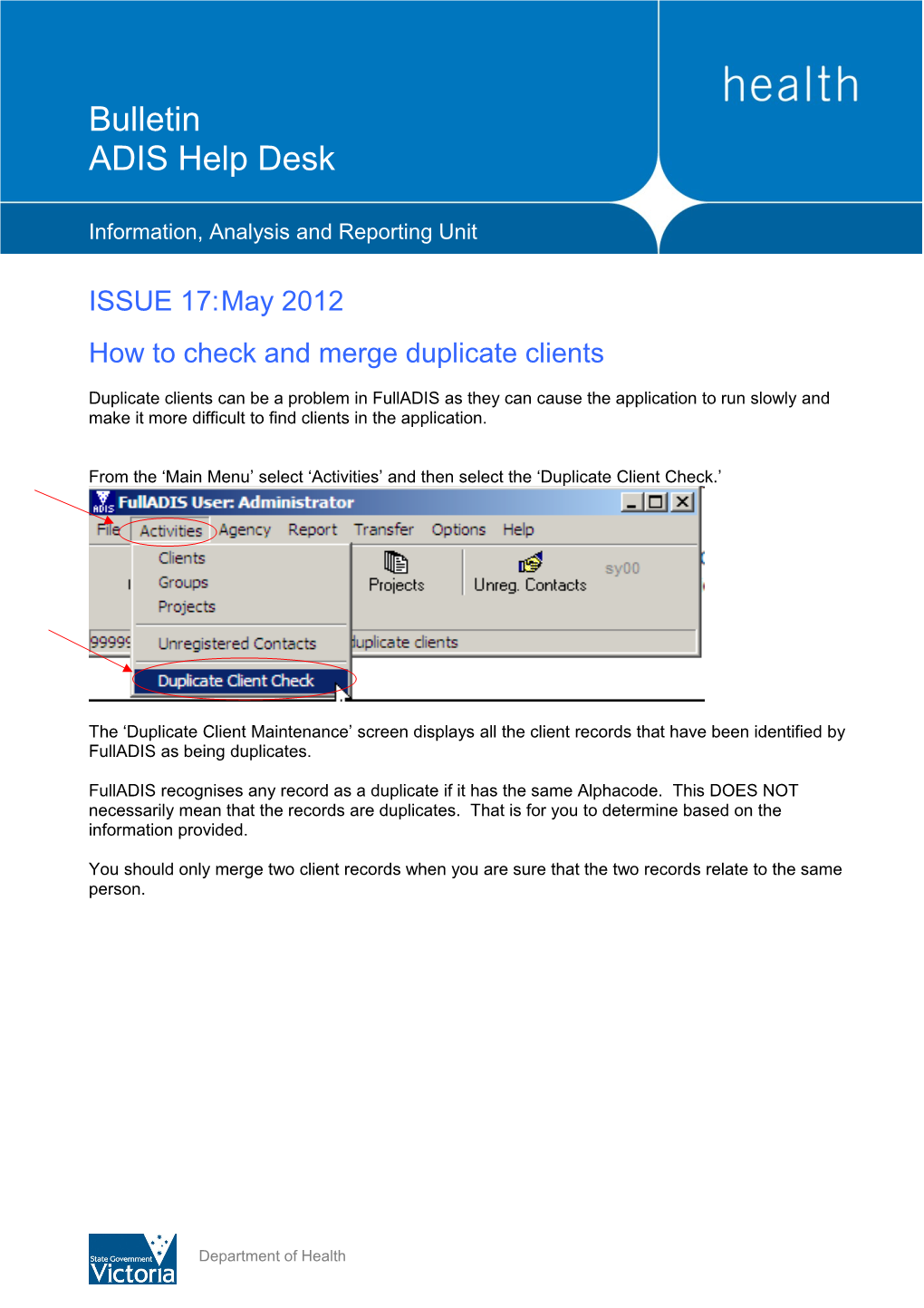 How to Check and Merge Duplicate Clients