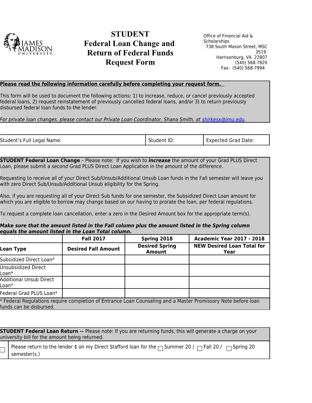 Paper Change Request Forms Require Your Original Signature with Date of Signing