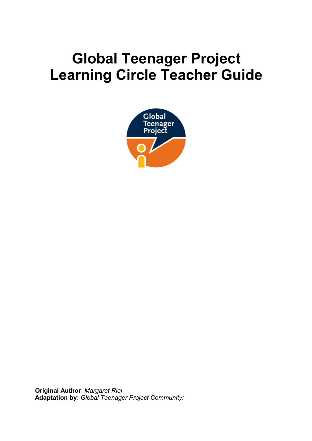 Learning Circle Teacher Guide
