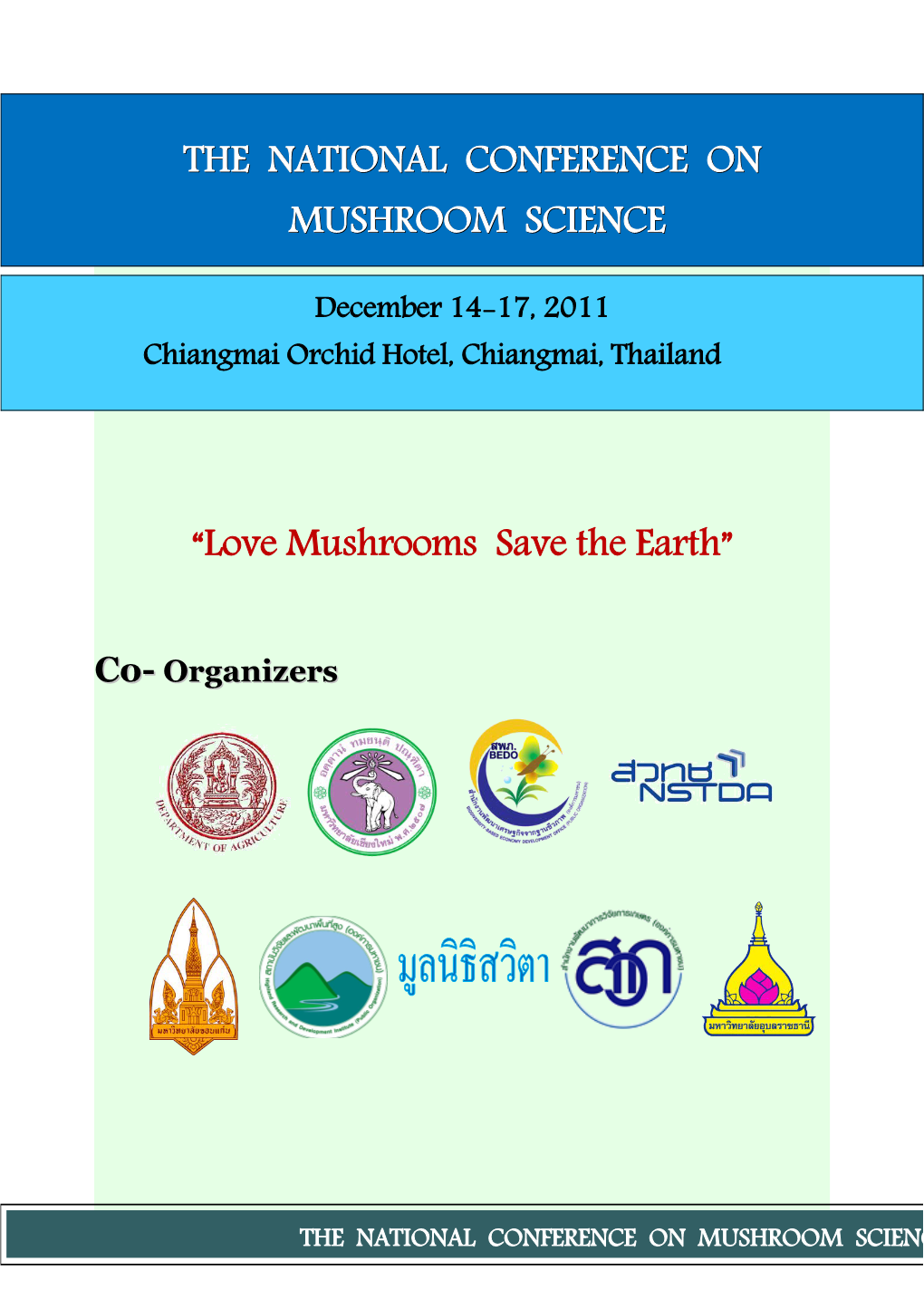 Love Mushrooms Save the Earth