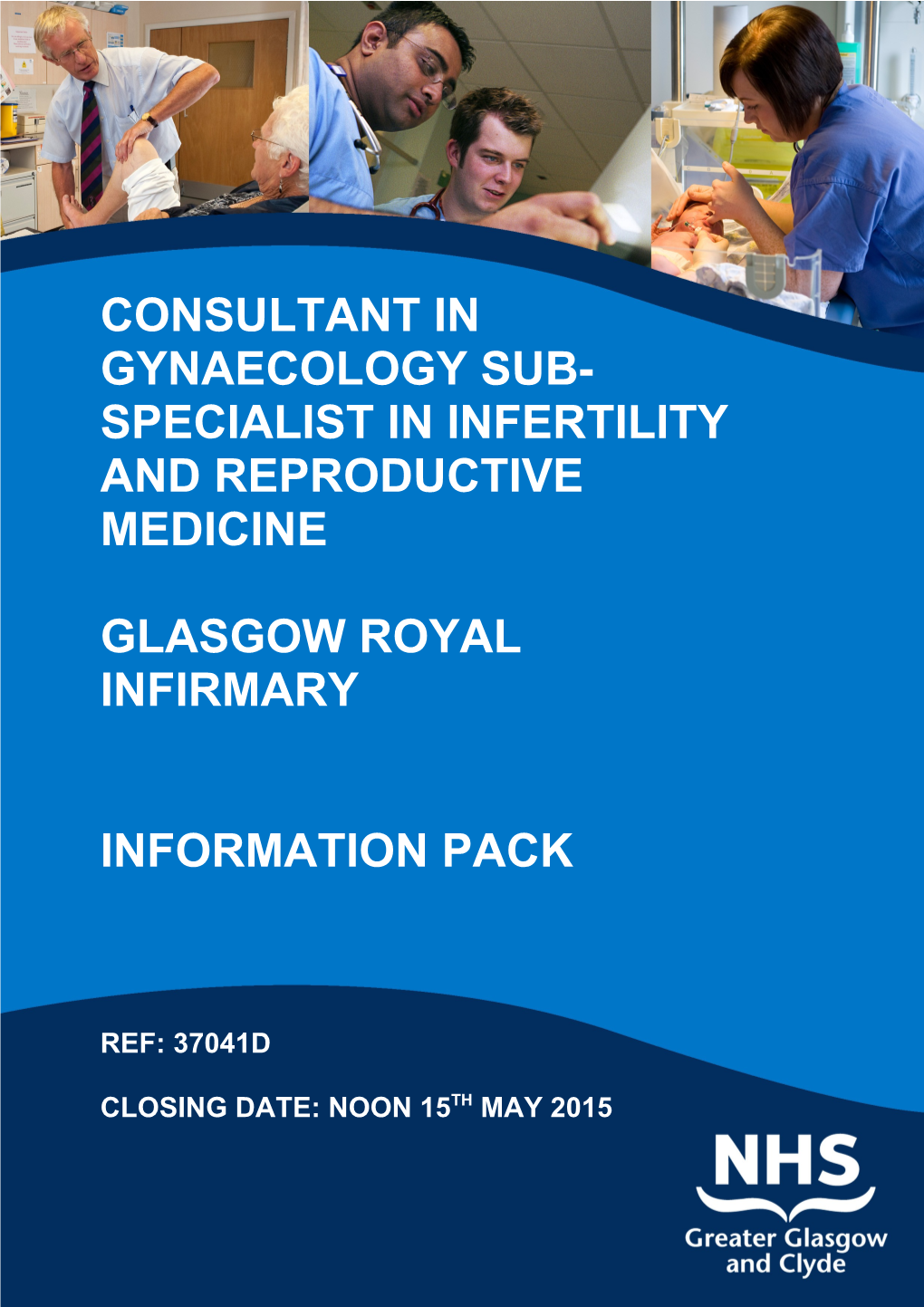 Consultant in Gynaecology SUB-SPECIALIST in INFERTILITY and REPRODUCTIVE MEDICINE